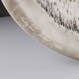 Oiva Toikka Ceramic Panda Bear Plate Nuutajärvi Finland 1983