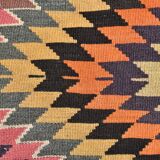 5x8 Colorful Tribal Pattern Kilim Area Rug, 166x247Cm
