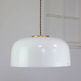 Space Age Medusa by Luigi Massoni for Guzzini in Brass, 1970s