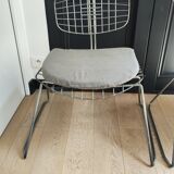 Beaubourg chairs in steel and fabrics by Michel Cadestin and Georges Laurent - 1976