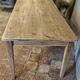 Table de ferme en chêne massif 239x89