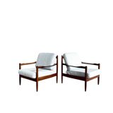 Chaise Zwei Teakholz