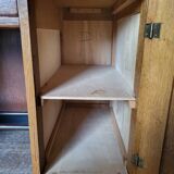 Vintage schoolmaster desk from the 1950s