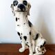 Vintage ceramic Dalmatian dog, Italy 1970.
