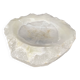 Sculptural bowl in translucent stone – Onyx/Alabaster