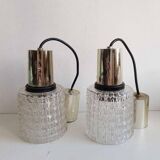 Paire d'anciennes appliques vintages