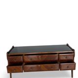 Italian Cantu rosewood chest of drawers, 1950s