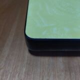 Dessous de plat épais formica jaune moucheté