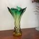 Old two-tone Murano glass vase 1960