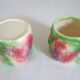 Barbotine Vintage Fruit Tea Set for 6 People