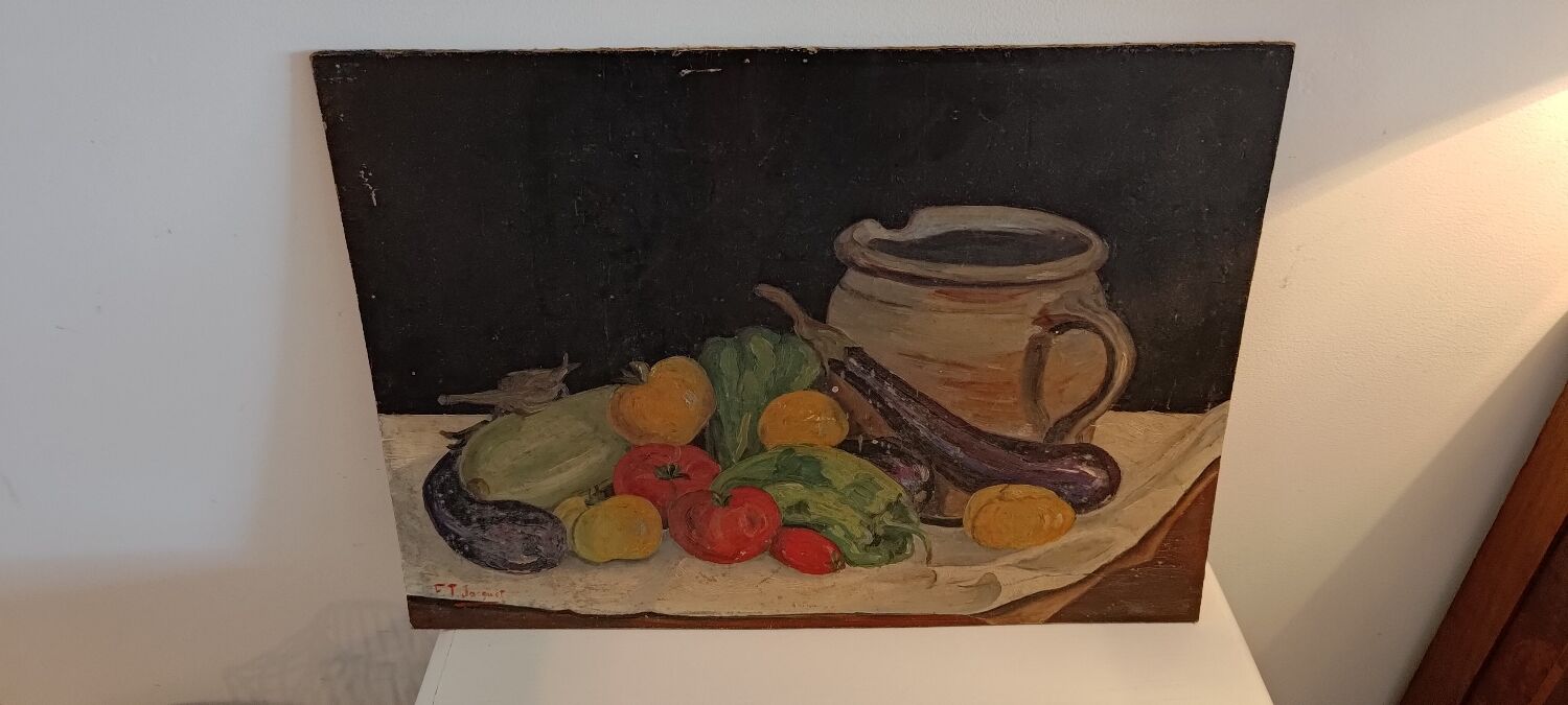 Still Life with Stoneware Jug