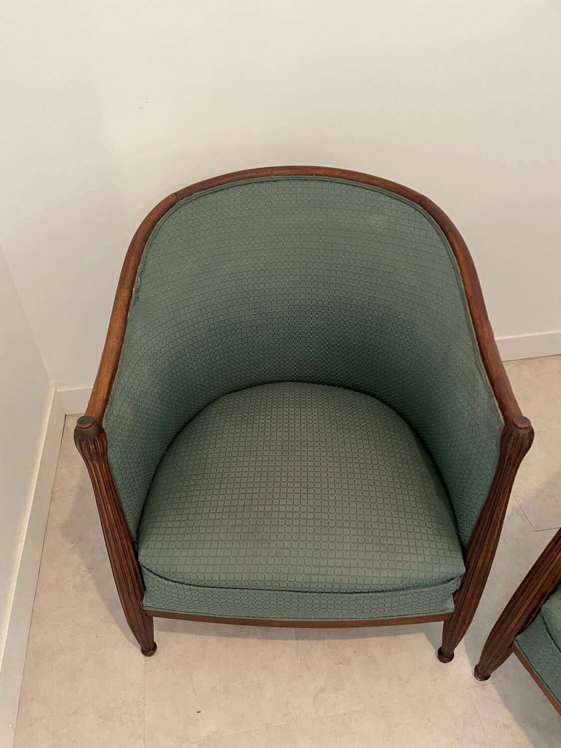 Paire de fauteuils Art Déco - renovés