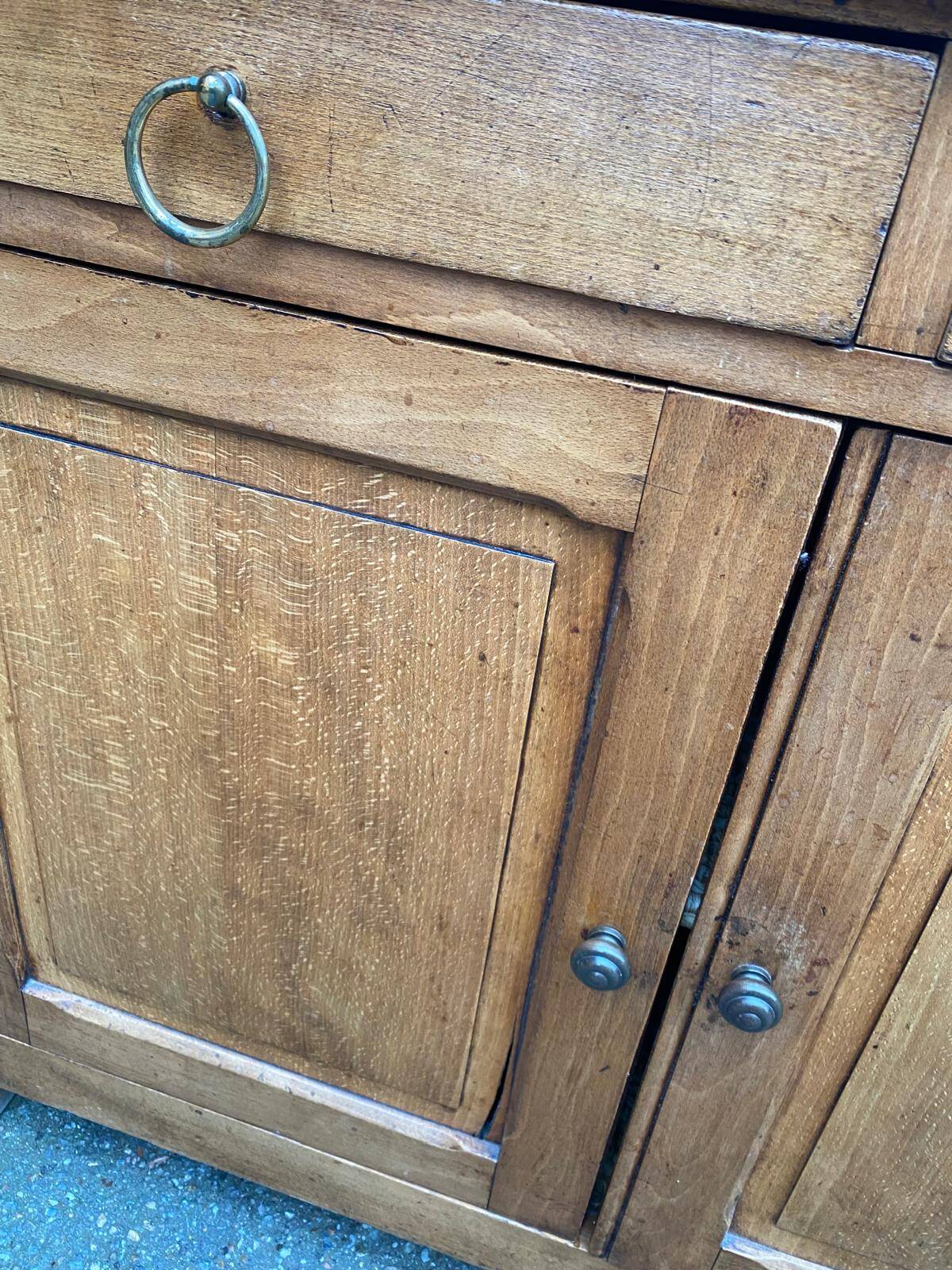 Buffet parisien en chêne massif du 19ème