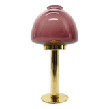 Scandinavian candle holder Hans-Agne Jakobsson Claudia purple L102/32 1960