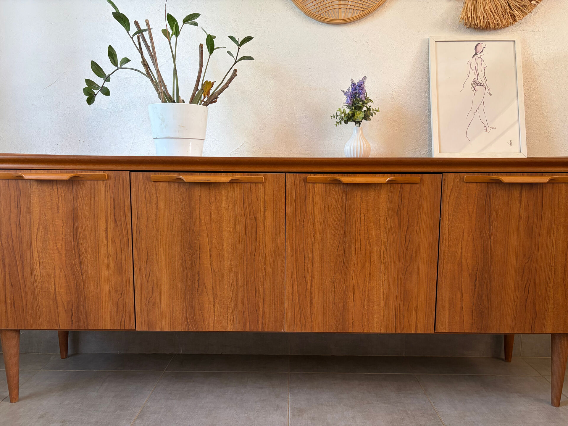 90s vintage enfilade
