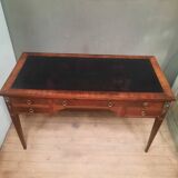 1900 Louis XVI style veneer flat desk