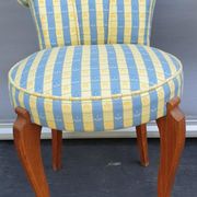 Chaise tapissier de coiffeuse de chambre 1940
