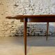 1960s Scandinavian extendable teak round table