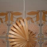 Nautilus bamboo pendant light