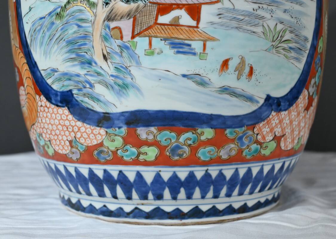 Important Arita Vase, Meiji era, Japan – Late 19th century