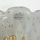Attributed to Barovier & Toso Brass and Pulegoso Murano Glass Sconces, Pair