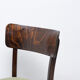 Ensemble de quatre chaises de salle à manger thonet, tchécoslovaquie, années 1950