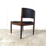 Mid century Scandinvian lounge chair with stool, 1960s