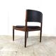 Fauteuil scandinave du milieu du siècle avec tabouret, années 1960
