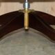 Restored leather captain's or director's chair
