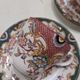 Cups and saucers fine porcelain Sarreguemines old