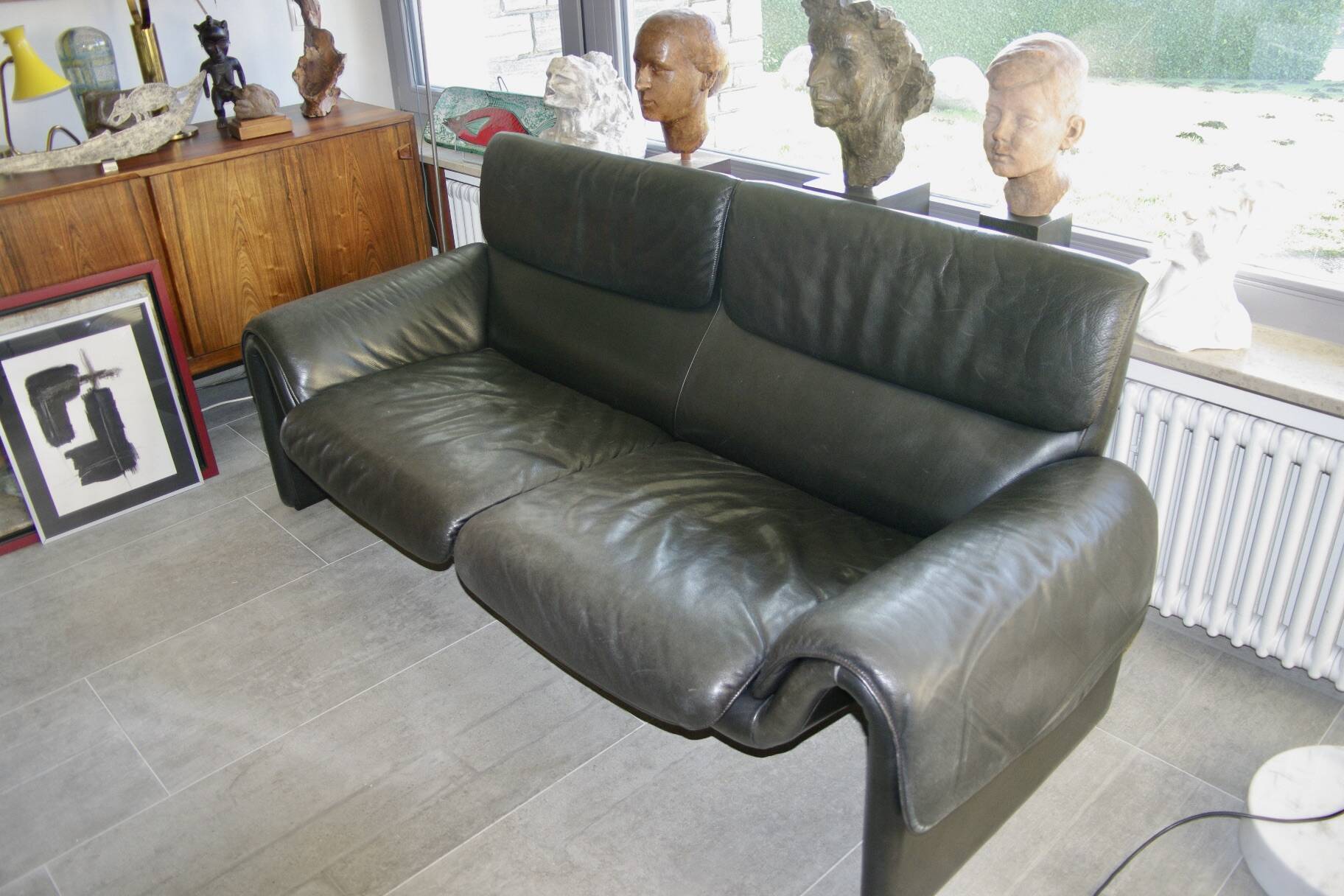 VINTAGE 2-SEAT SOFA DS2011 FOR DE SEDE