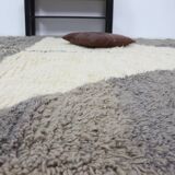 Handmade wool Berber rug 292 X190 CM