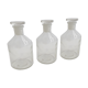 Ensemble de trois flacons de laboratoire pharmacie 250 ml