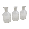 Set of three laboratory vials, pharmacy 250 ml