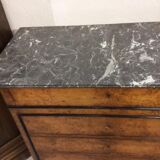 Chest of drawers 4 drawers with marble