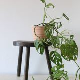 Farm tripod stool, rustic, vintage