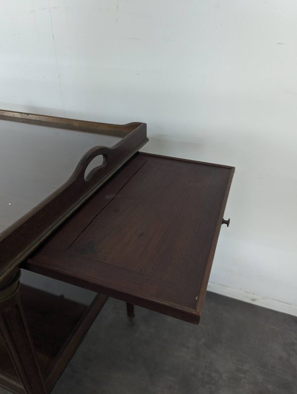 Table desserte de style Louis XVI fin 19ème