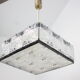 Rare Art Glass Chandelier  Kamenicky Senov, 1970's