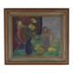 Nature morte : Vases et fruits par T.S.