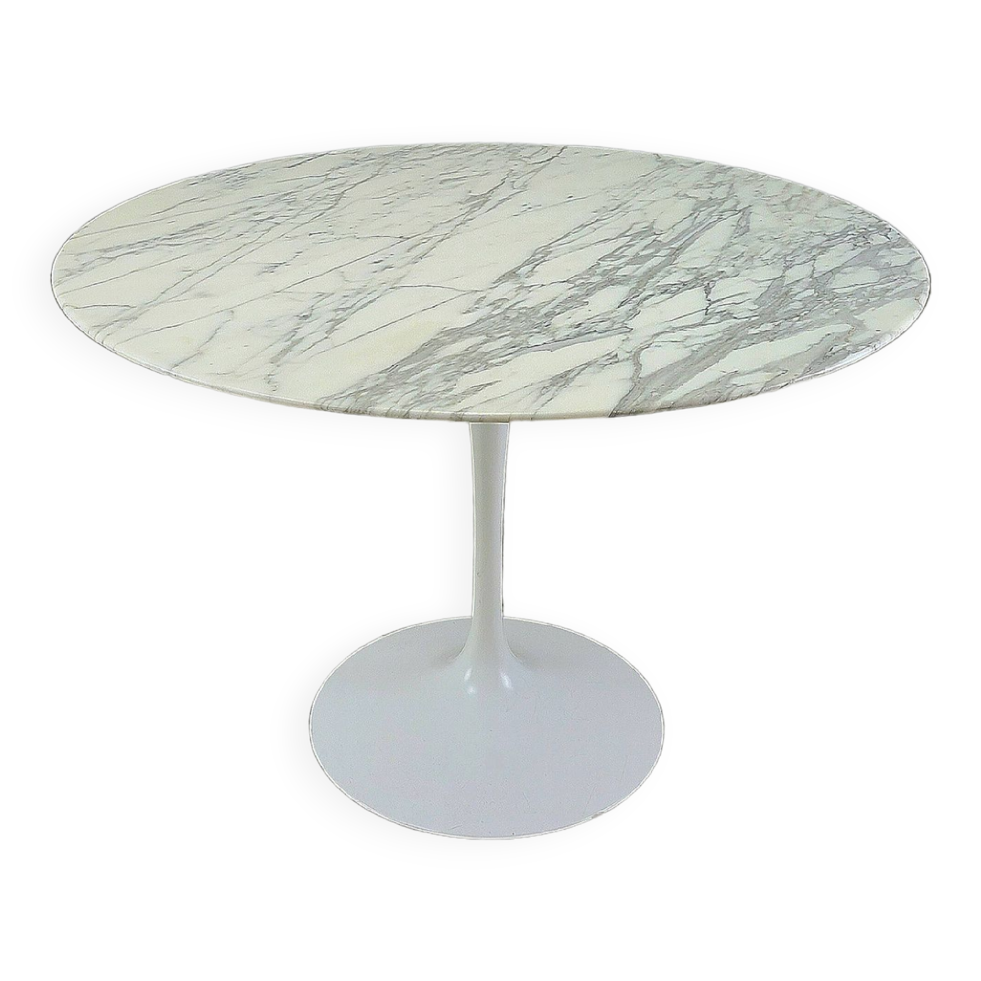 Knoll International Eero Saarinen dining table vintage 1970 marble