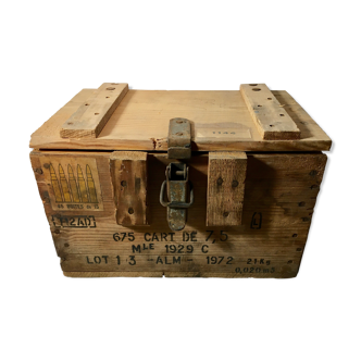Wooden military box 1972