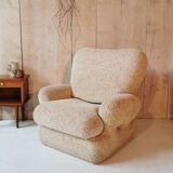 Tweed armchair