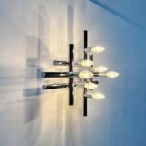 Mid-century Swiss space-age wall lamps or ceiling lights by Temde, 1960s.