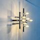 Mid-century Swiss space-age wall lamps or ceiling lights by Temde, 1960s.