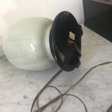 Lampe en céramique vintage vert céladon