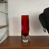 Vintage Murano glass vase 60s