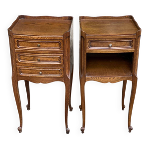 2 tables de chevet Louis