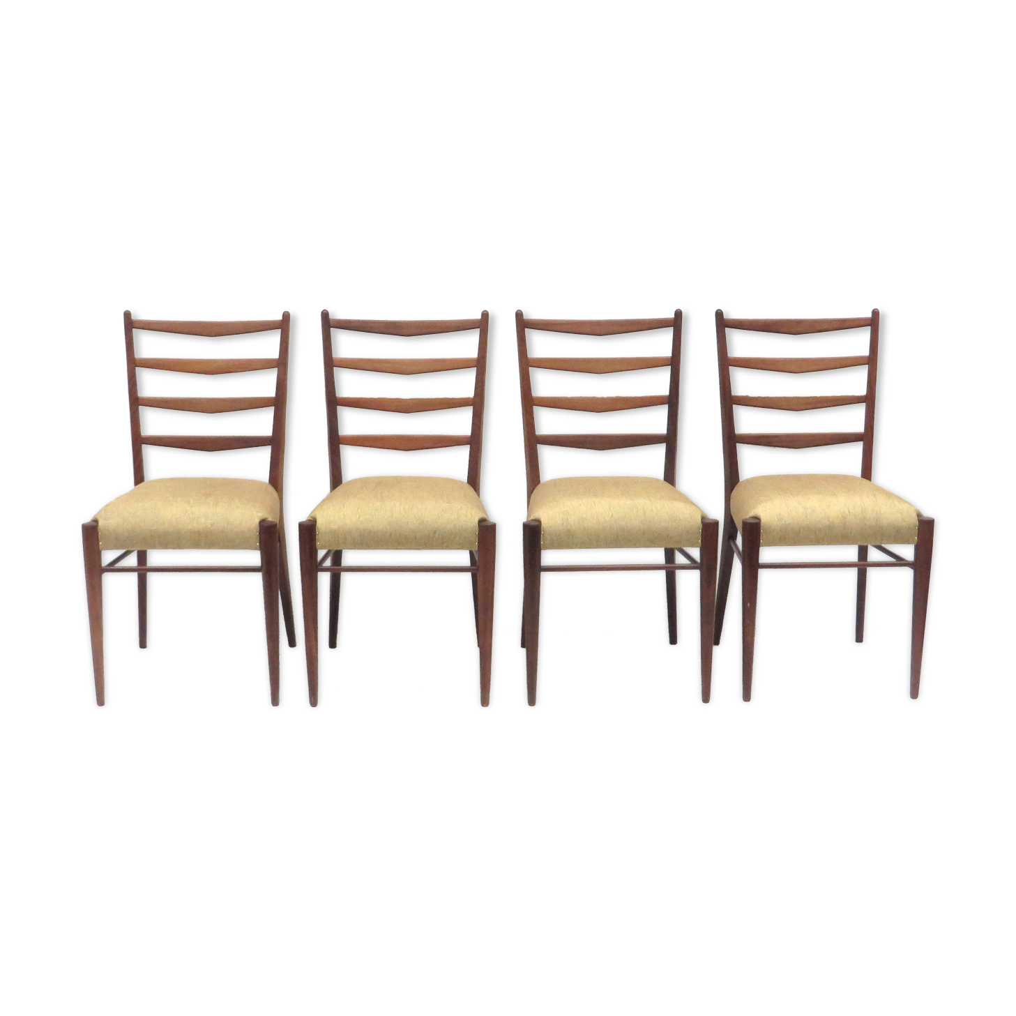 Set of 4 vintage dining room chairs by Cees Braakman for Pastoe Model CB09