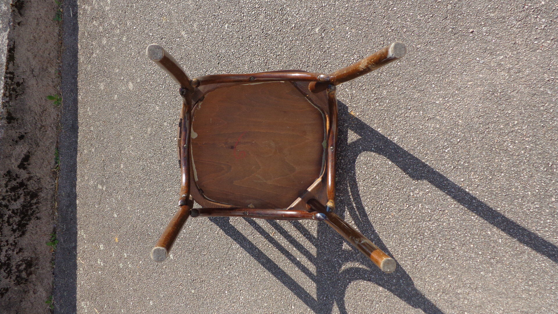 Set of 28 vintage bistro chairs