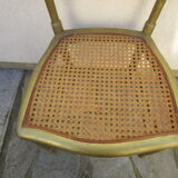 Antique chair, gilded-canned